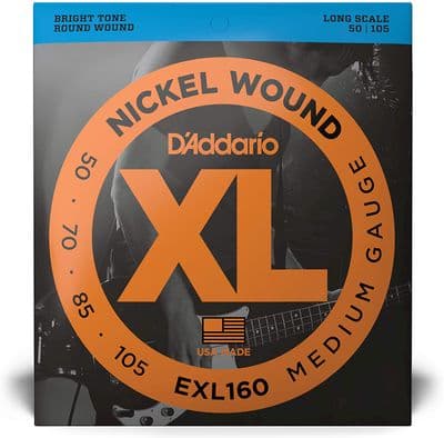 D'Addario EXL160 Electric Bass Strings (50-105)