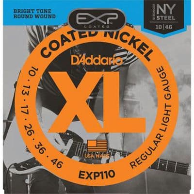 D'Addario EXP110 Coated  10-46