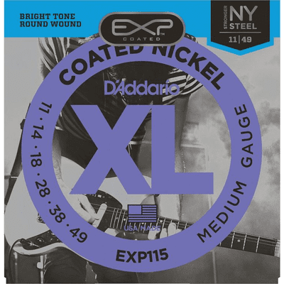 D'Addario EXP115  Coated 11-49