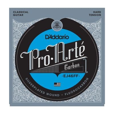 D'Addario Pro-Arte Carbon/Dynacore Classical Guitar Strings, Hard Tension, EJ46FF