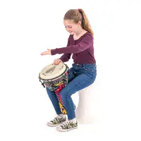 Djembes Percussion Plus Slap Djembe 15 Pack - Mechanically Tuned