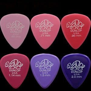 Dunlop Delrin Variety Pack Picks (Pack of 12)