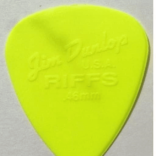 Quick Pick 12 Dunlop Gitarrenplektren Aus Nylon – 0,46mm Stärke, Cremefarben, In Praktischer Dose Pocket Drum