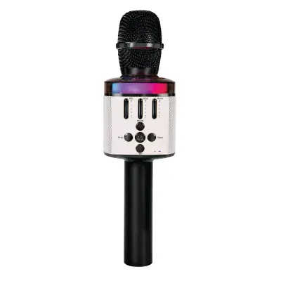 Easy Karaoke Bluetooth Wireless Microphone, Black, EKM10BK