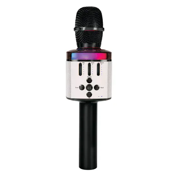 Easy Karaoke Bluetooth Wireless Microphone, Black, EKM10BK