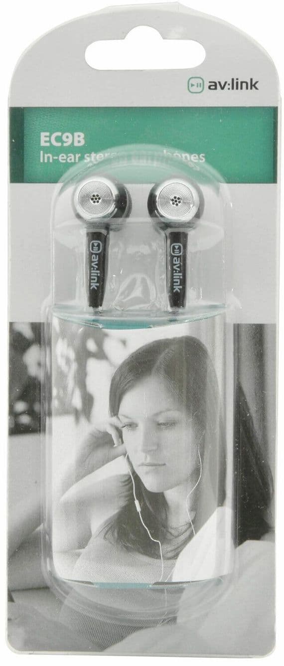 EC9W In-ear Stereo Earphones, White