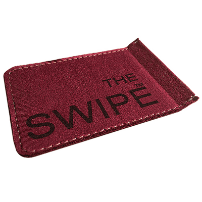 Ernie Ball 'The Swipe' String Cleaner, Burgundy