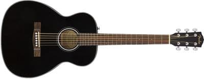 Fender CT-60S Classic Design Travel Acoustic Guitar Black