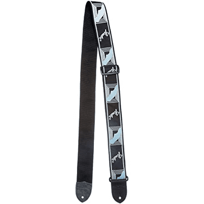 Fender Monogrammed Blue/Black/Grey Strap