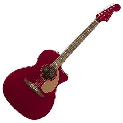Fender Newporter Player Electro Acoustic - Candy Apple Red (RRP £309)