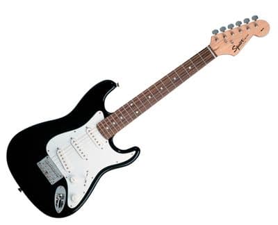 Fender Squier Affinity Mini Stratocaster Electric Guitar Black