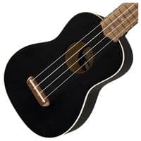 Fender Venice Soprano Ukulele, Black