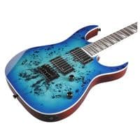 Ibanez GRGR221PA-AQB GIO Electric Guitar, Reverse Headstock
