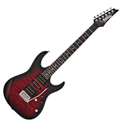 Ibanez GRX70QA GIO, Transparent Red Burst