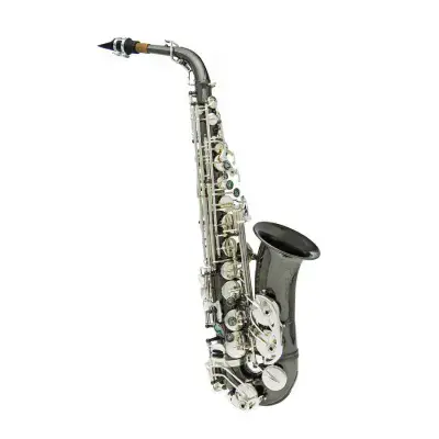 John Packer JP045 Alto Saxophone, Black & Silver