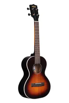 Kala KA-FMTB-T Tenor Ukulele, Flamed Maple Tobacco Sunburst