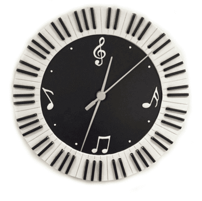 Keyboard Wall Clock
