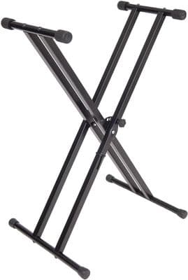Kinsman KSS07 Standard Double-Braced Keyboard Stand
