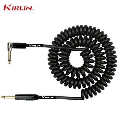 Kirlin Premium Coil Guitar Lead  30FT Black