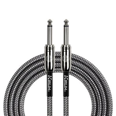 Kirlin Pro 20ft Braided Silver and Black