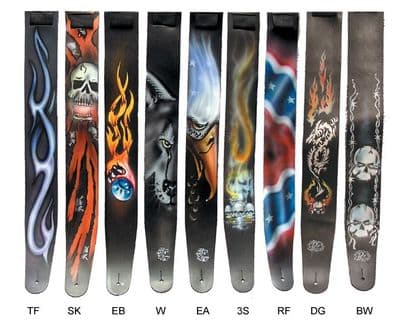 LM Airbrushed Guitar Strap RRP £19.99