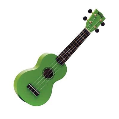 Mahalo Green Soprano Ukulele : Starter Ukulele + Uke Bag