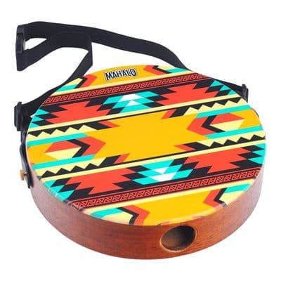 Mahalo Lap Top Cajon Fabric Design with Strap & Bag