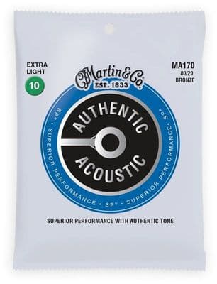 Martin M170 80/20  Bronze Extra Light 010 - 047 Acoustic strings