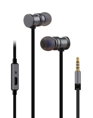 Metallic Magnetic Stereo Earphones