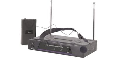 Neckband Microphone VHF Wireless System