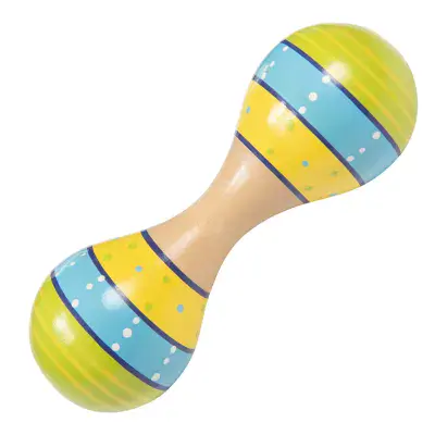 Percussion plus early years double headed maracas
