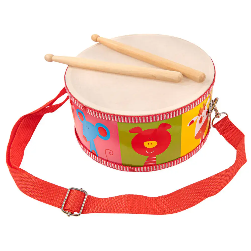 Percussion Plus early years wooden drum- animals