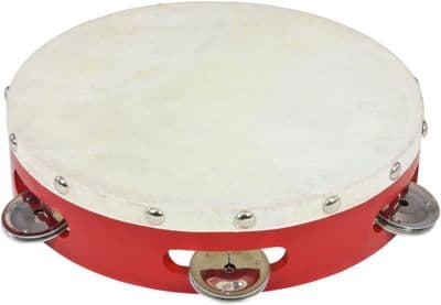 Percussion Plus Tambourine, Red 8
