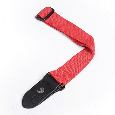 Polypropylene Ukulele Strap, Red