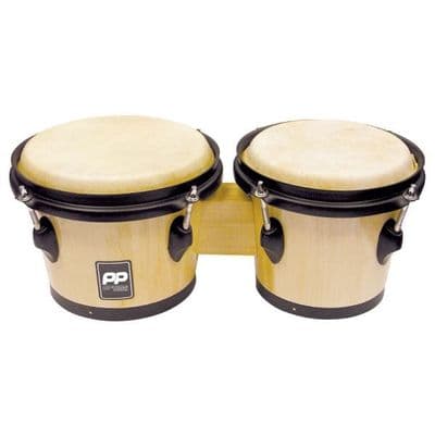 PP World Bongos, Natural Wood, PP5001
