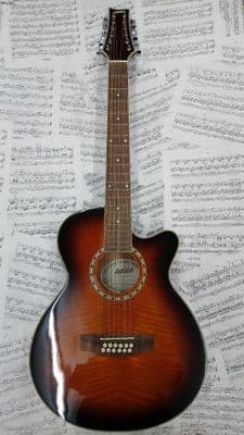 Pre-owned Ashton 12-String Electro-Acoustic Guitar