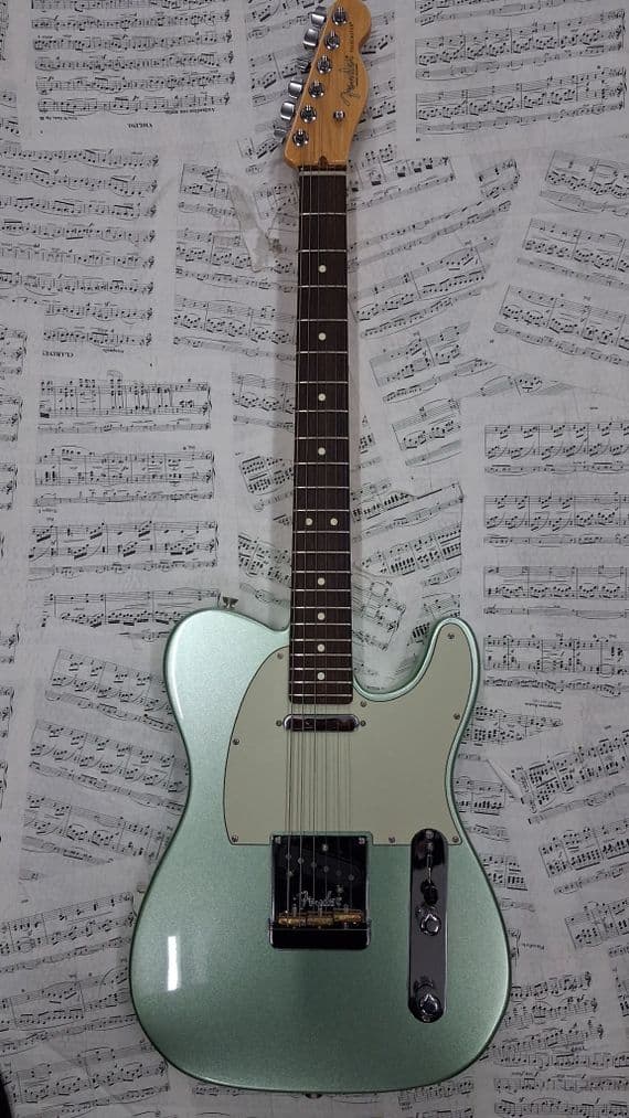 Pre-owned Fender USA Professional II Telecaster, Mystic Surf Green