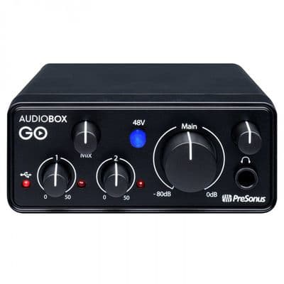 PreSonus AudioBox GO USB 2x2 Audio Interface