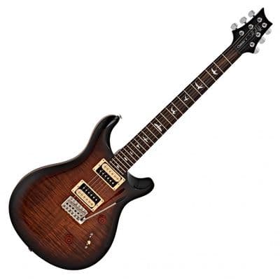 PRS SE Custom 24, Black-Gold Burst