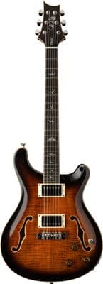 PRS SE Hollowbody II Piezo, Orange Tiger Smokeburst