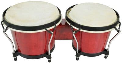 Red Bongos BG67-RD (Carry Bag Included)
