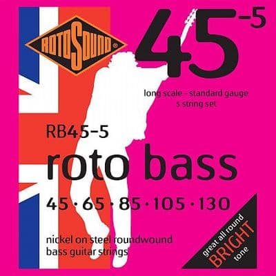 Rotosound RB45-5 5-String Bass, 45-130