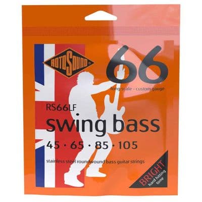 Rotosound RS66LF 45-105 'Swing Bass' Strings, Stainless Steel