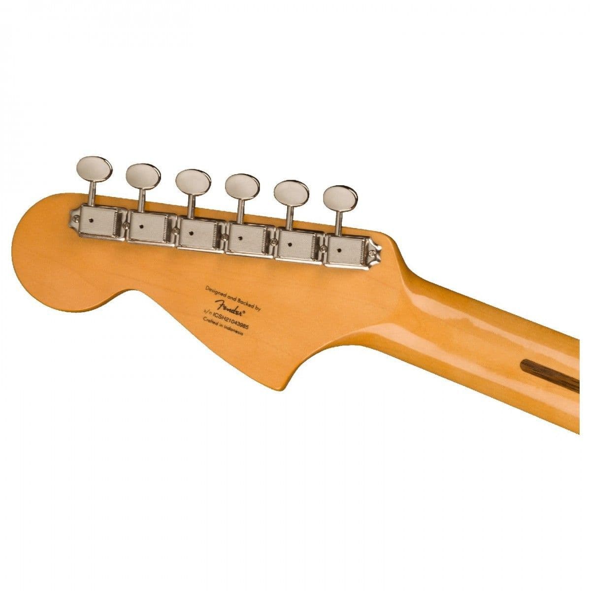 Squier Classic Vibe 60 s Jaguar Olympic White with Matching Headstock