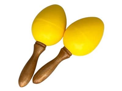 Stagg EGG-MA S/YW Short-Handled Egg Maracas
