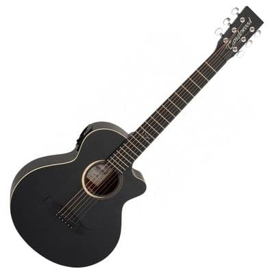 Tanglewood TB2CE Electro-Acoustic Travel Guitar, Blackbird