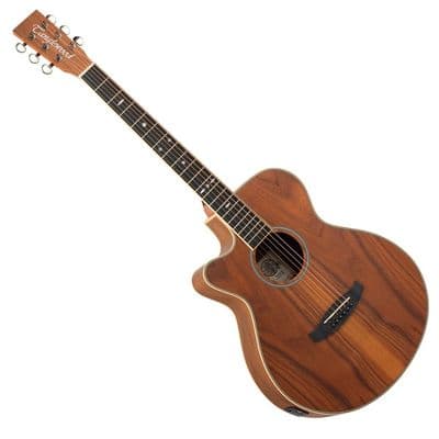 Tanglewood TRU4CEAWLH Reunion Pro Series, Left-Handed Electro-Acoustic, Black Walnut