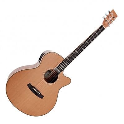 Tanglewood TW4CE-NA Winterleaf Electro-Acoustic Guitar, Natural Cedar