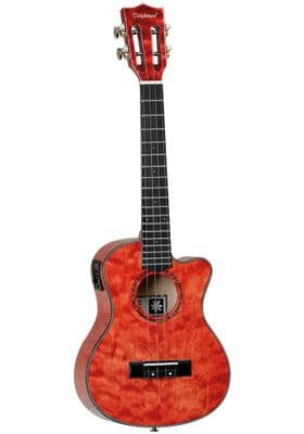 Tanglewood TWT 26 E Quilted Maple Electro Tenor Ukulele