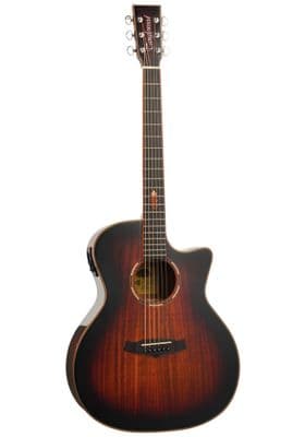Tanglewood TWX6CEK Koa Winterleaf Venetian Auditorium Electro-Acoustic Guitar